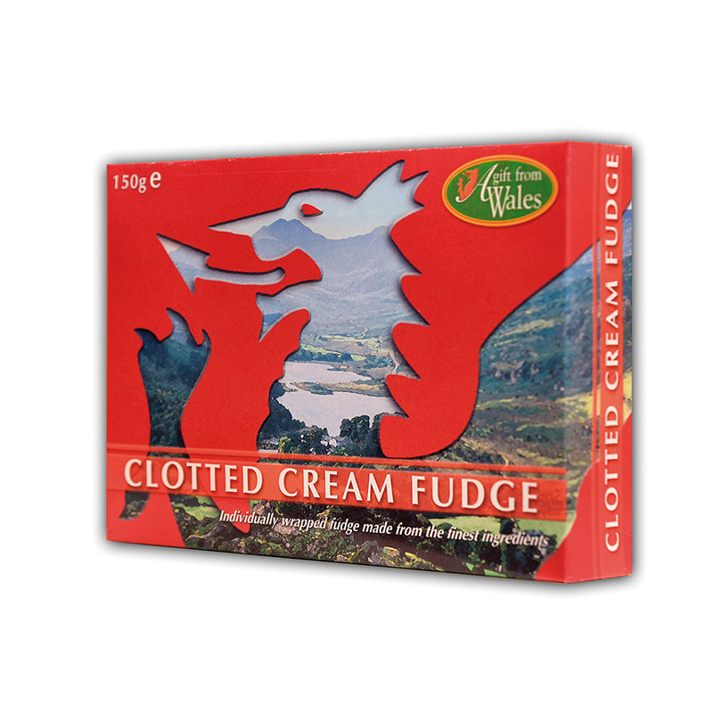 Dragons Eye Clotted Cream Fudge - Handmade in Wales