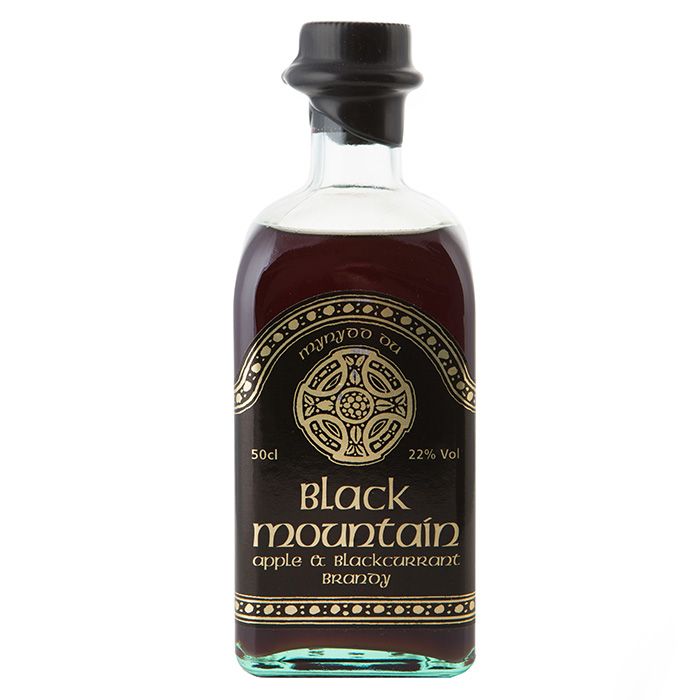 Black Mountain Apple and Blackcurrant Brandy, 50cl Bottle - Secrets of Wales - A Welsh Secret - Black mountain - 