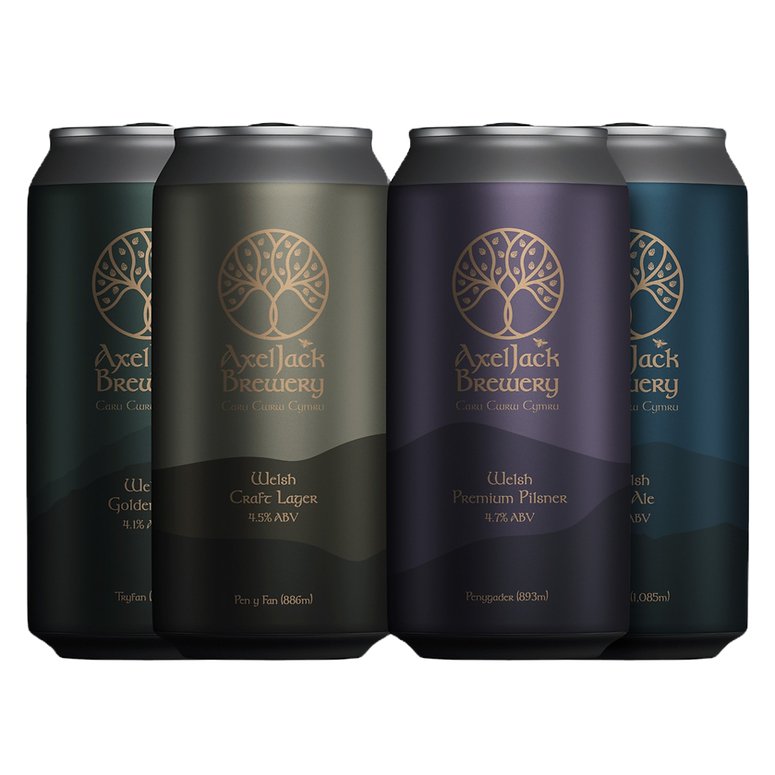 Christmas Core 4 Pack - AxelJack Welsh Craft Beers - Secrets of Wales - Secrets of Wales - Axel Jack - 