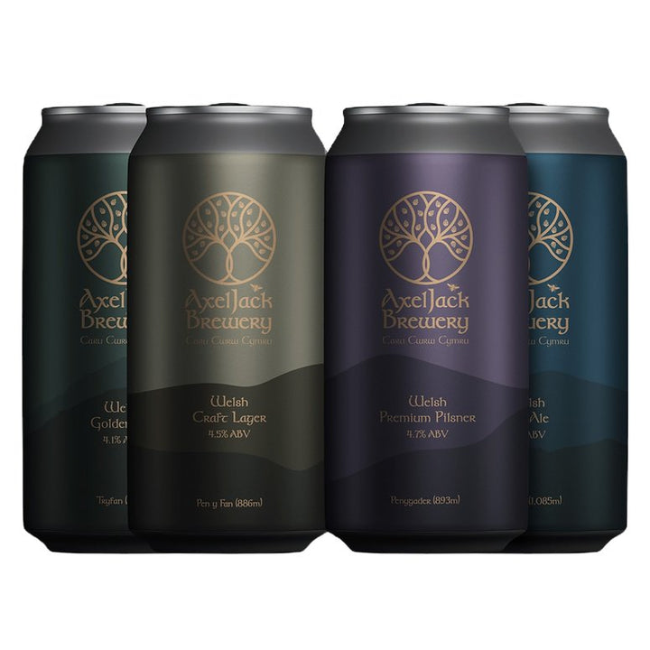 Christmas Core 4 Pack - AxelJack Welsh Craft Beers - Secrets of Wales - Secrets of Wales - Axel Jack - 