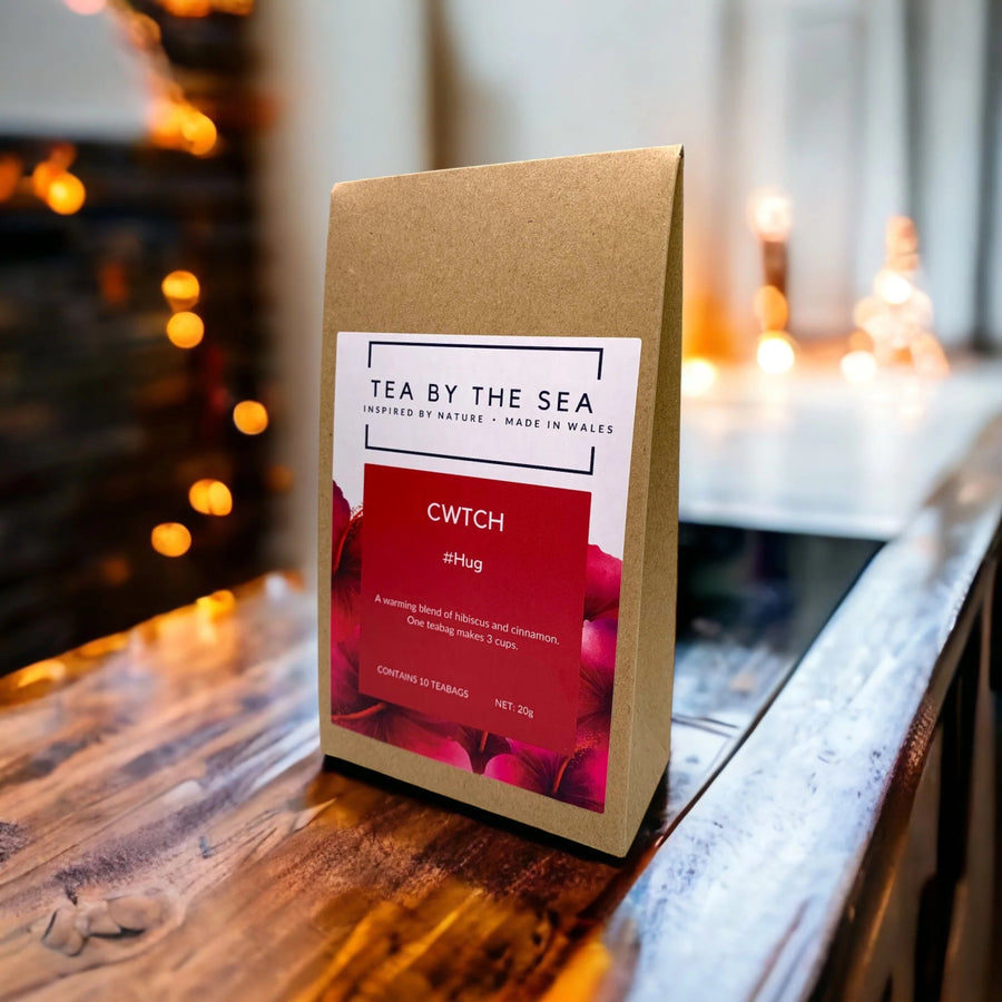 Cwtch Herbal Tea – Hug in a Cup, Cosy Welsh Blend - A Welsh Secret - Tea By The Sea - Tea By The Sea - 