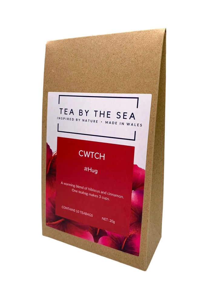 Cwtch Herbal Tea – Hug in a Cup, Cosy Welsh Blend - A Welsh Secret - Tea By The Sea - Tea By The Sea - 