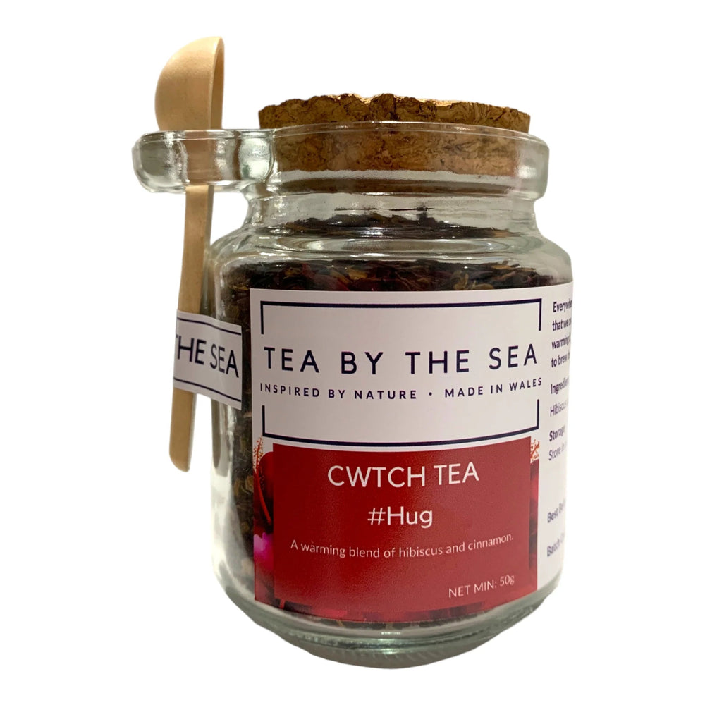 Cwtch Loose Tea – Cosy Hibiscus & Cinnamon Blend - A Welsh Secret - A Welsh Secret - Tea By The Sea - 