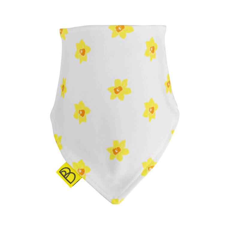 Daffodil bib - A Welsh Secret - A Welsh Secret - Bibs - 