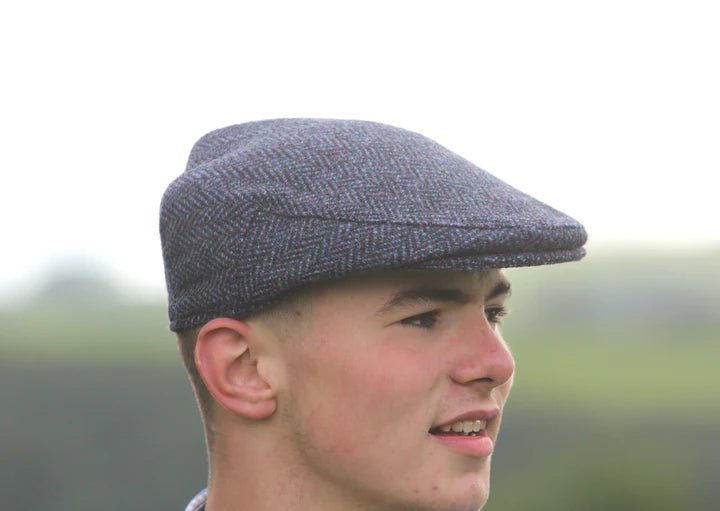 Flat Caps - Brenin - A Welsh Secret - Welsh Tweed - Caps - Medium 22" - Brenin