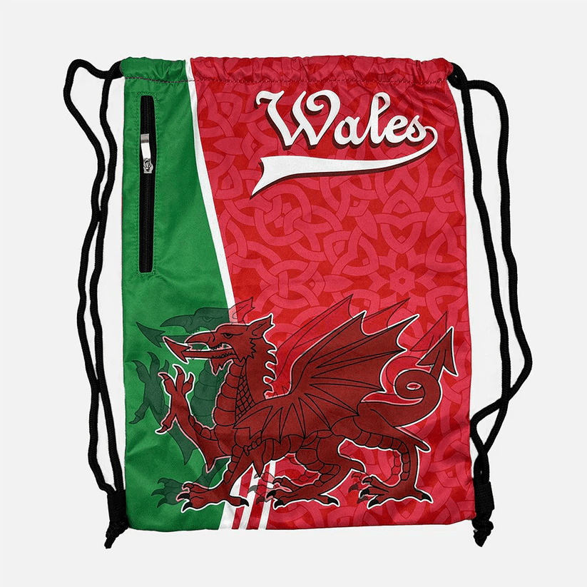 Green and red dragon bag - A Welsh Secret - A Welsh Secret - Bags - 