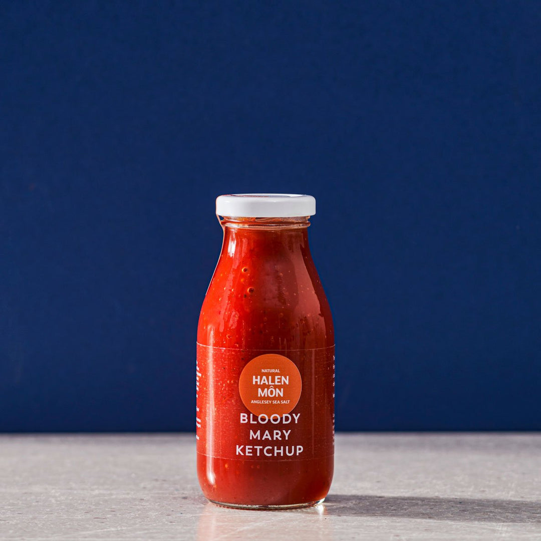 Halen Mon Bloody Mary Ketchup - Secrets of Wales - A Welsh Secret - Halen Mon - 