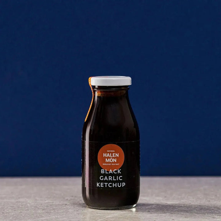 Halen Môn Ketchup Collection – Bloody Mary & Black Garlic - Secrets of Wales - Secrets of Wales - Halen Mon - Black Garlic - 