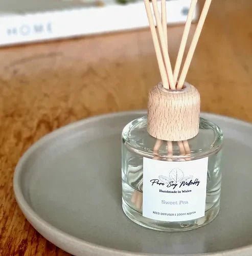 Luxury Reed Diffuser Collection – A Fragrance for Every Mood - Secrets of Wales - Secrets of Wales - Diffusers - Sweet Pea - 