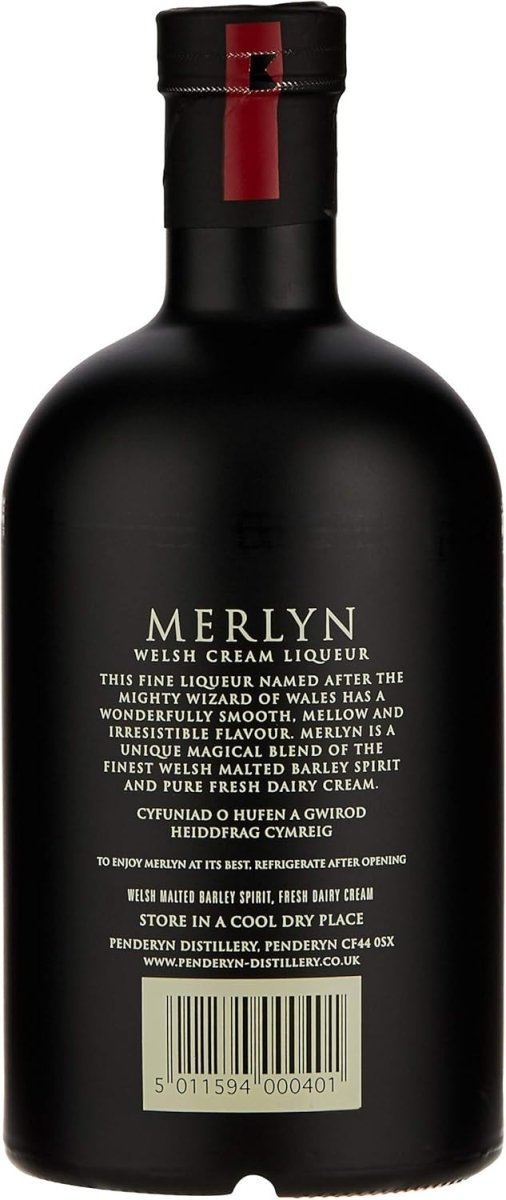 Merlyn Welsh Cream Liqueur, 70cl - Secrets of Wales - A Welsh Secret - Merlyn - 