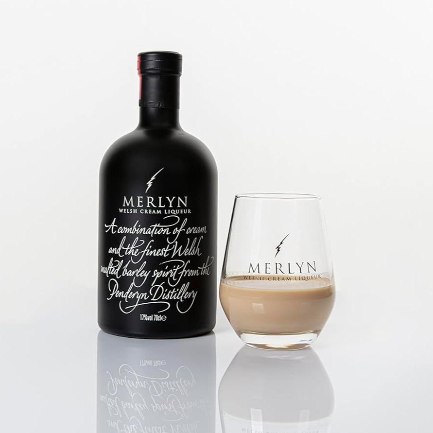 Merlyn Welsh Cream Liqueur, 70cl - Secrets of Wales - A Welsh Secret - Merlyn - 