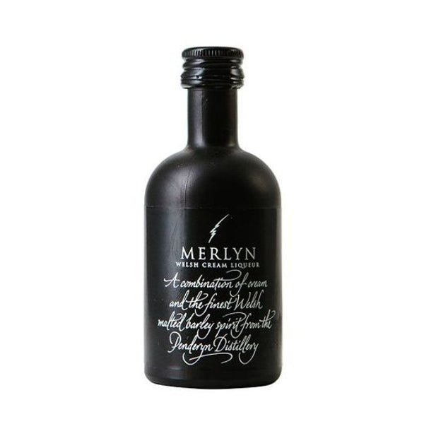 Merlyn Welsh Cream Liqueur Mini, 5cl - Secrets of Wales - A Welsh Secret - Merlyn - 