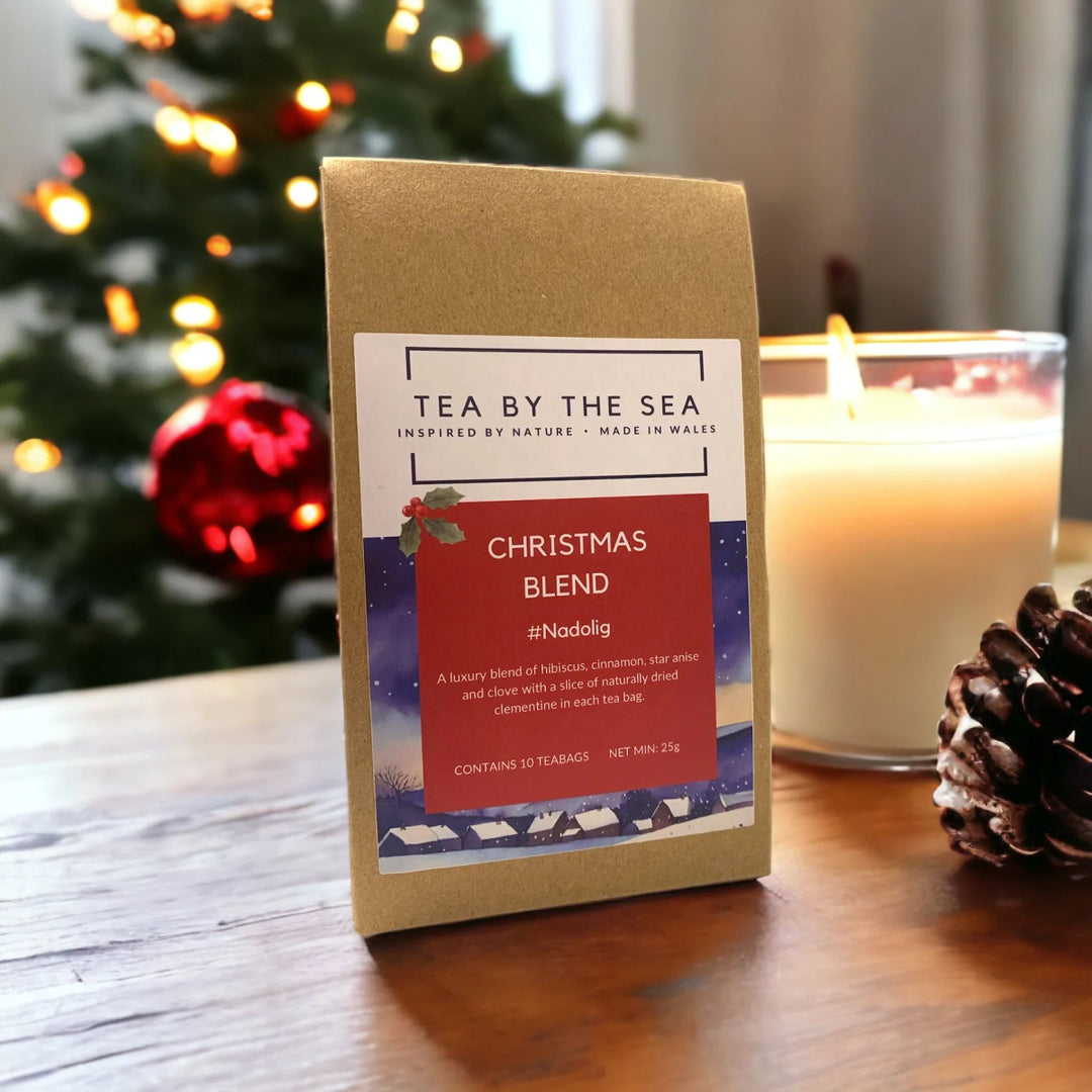 Nadolig Christmas Tea – Spiced Fruit Infusion - Secrets of Wales - A Welsh Secret - Tea By The Sea - 