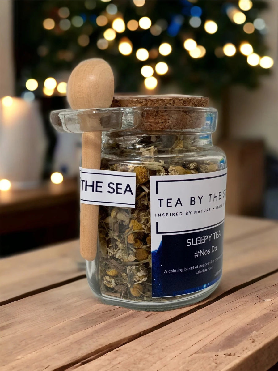 Nos Da Sleepy Loose Tea – Calming Chamomile & Valerian Blend for Restful Nights - A Welsh Secret - A Welsh Secret - Tea By The Sea - 