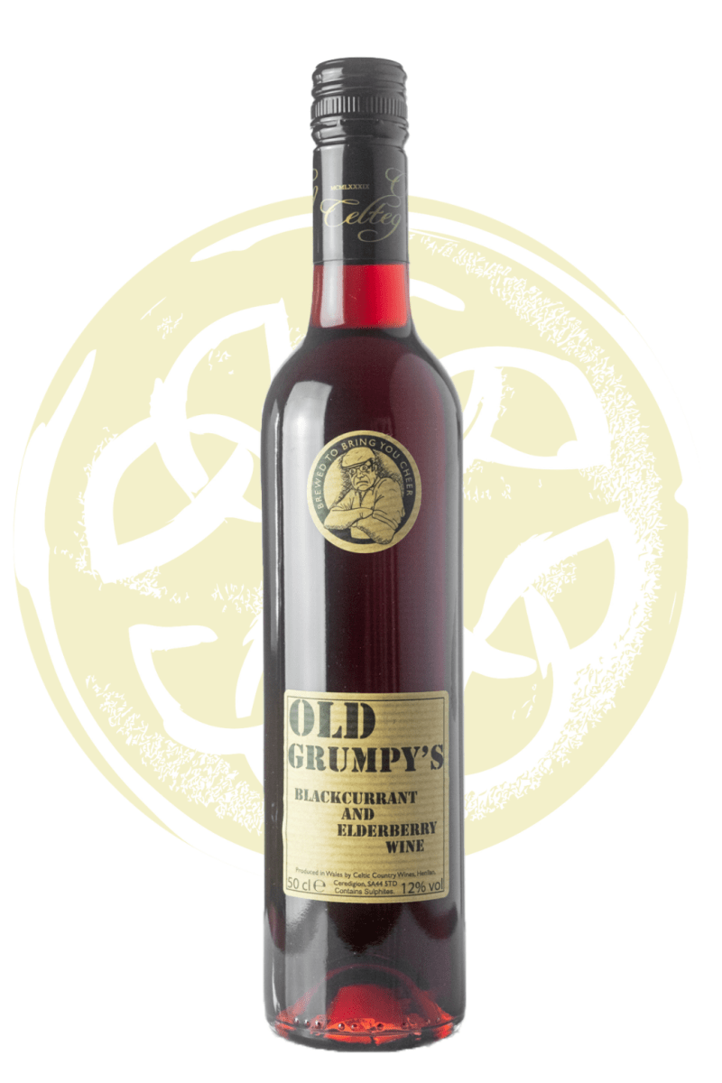 Old Grumpy’s Blackcurrant & Elderberry Wine - Secrets of Wales - Secrets of Wales - Celtic Collection - 