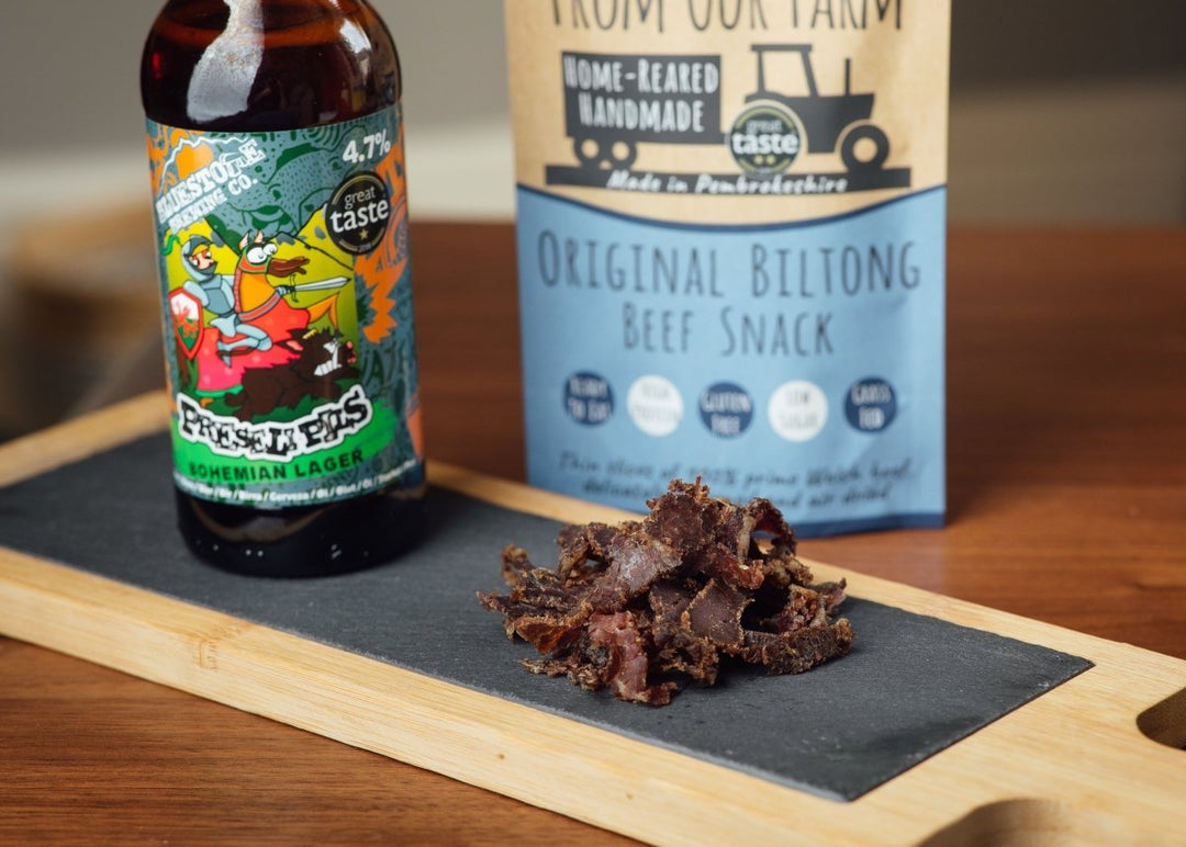 Original Biltong – Premium Welsh Beef Snack, High Protein - A Welsh Secret - A Welsh Secret - From Our Farm - 