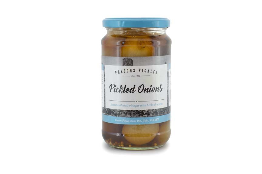 Parsons Pickles, Large Pickled Onions - Secrets of Wales - A Welsh Secret - Parsons - 