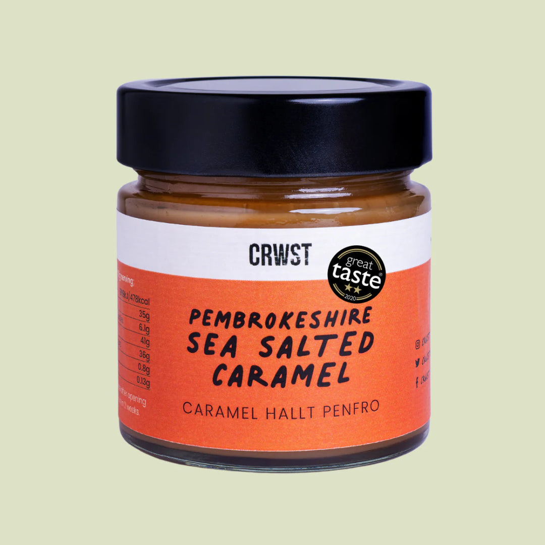 Pembrokeshire Sea Salted Caramel - Secrets of Wales - A Welsh Secret - Crwst - 