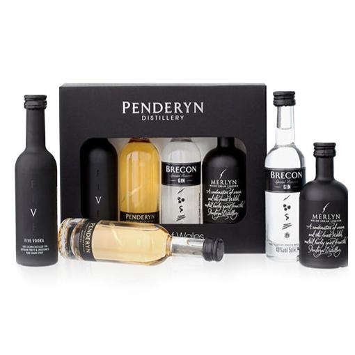 Penderyn Miniature Gift Pack - Spirit of Wales - Secrets of Wales - A Welsh Secret - Penderyn - 