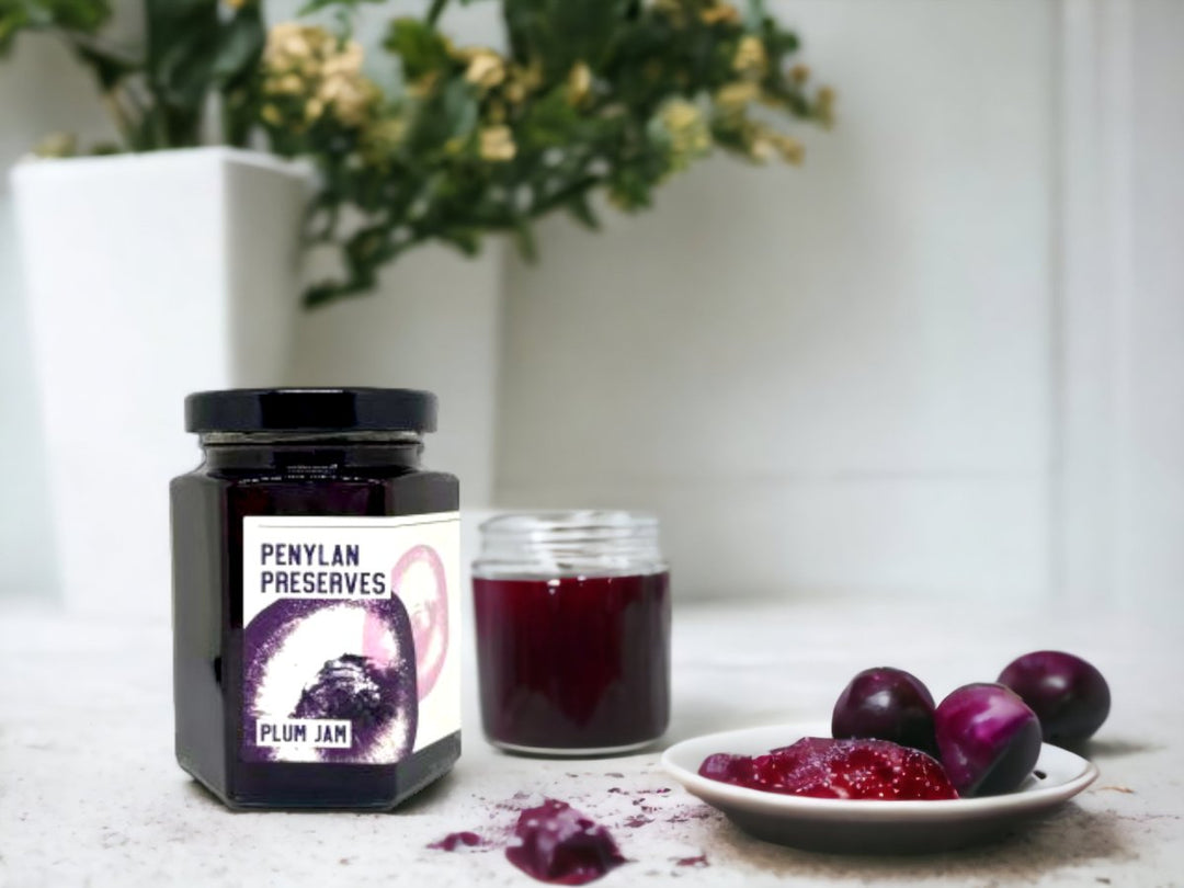 Penylan Preserves - Jam Collection - Secrets of Wales - Penylan Preserves - Small Jam - Plum - Large