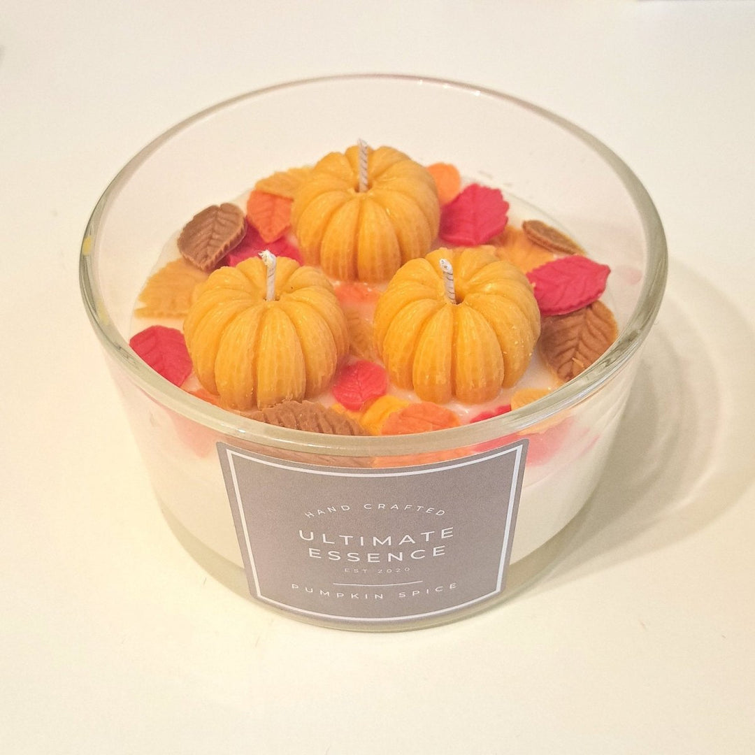 Pumpkin Candle - Autumnal Scents - Secrets of Wales - A Welsh Secret - Ultimate Essence - 