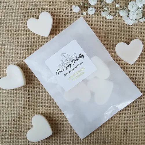 Pure Soy Meltables Wax Melts - Lemongrass & ginger - A Welsh Secret - Pure Soy Meltables - Wax melts - 