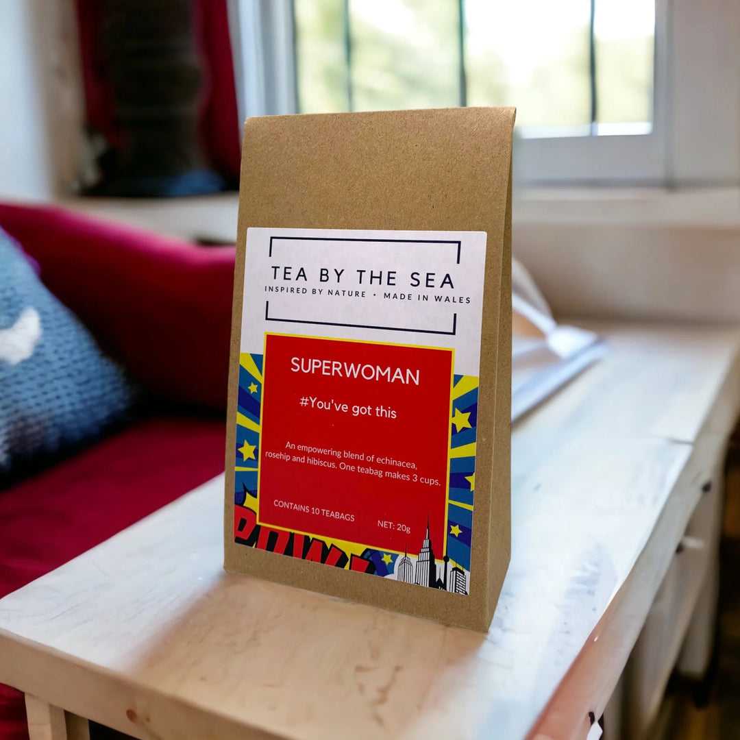 Superwoman Strong Herbal Tea – Natural Boost for Immunity & Energy - A Welsh Secret - A Welsh Secret - Tea By The Sea - 