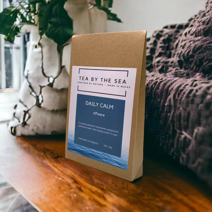 Tea by the Sea – Artisan Herbal and Black Tea Blends with Unique Variants - Secrets of Wales - Secrets of Wales - Tea By The Sea - Daily Calm - 