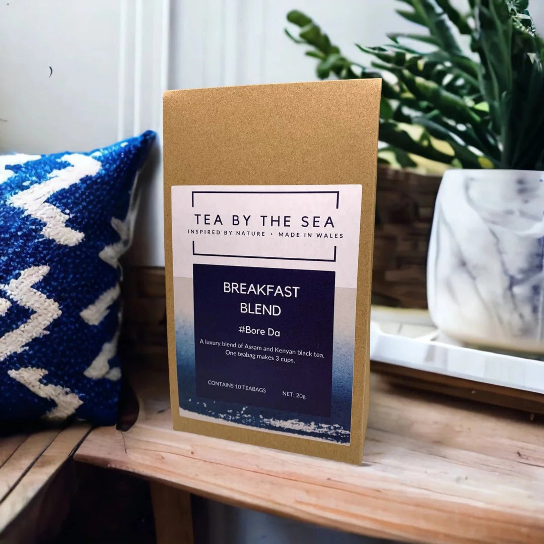 Tea by the Sea – Artisan Herbal and Black Tea Blends with Unique Variants - Secrets of Wales - Secrets of Wales - Tea By The Sea - Welsh Breakfast - 