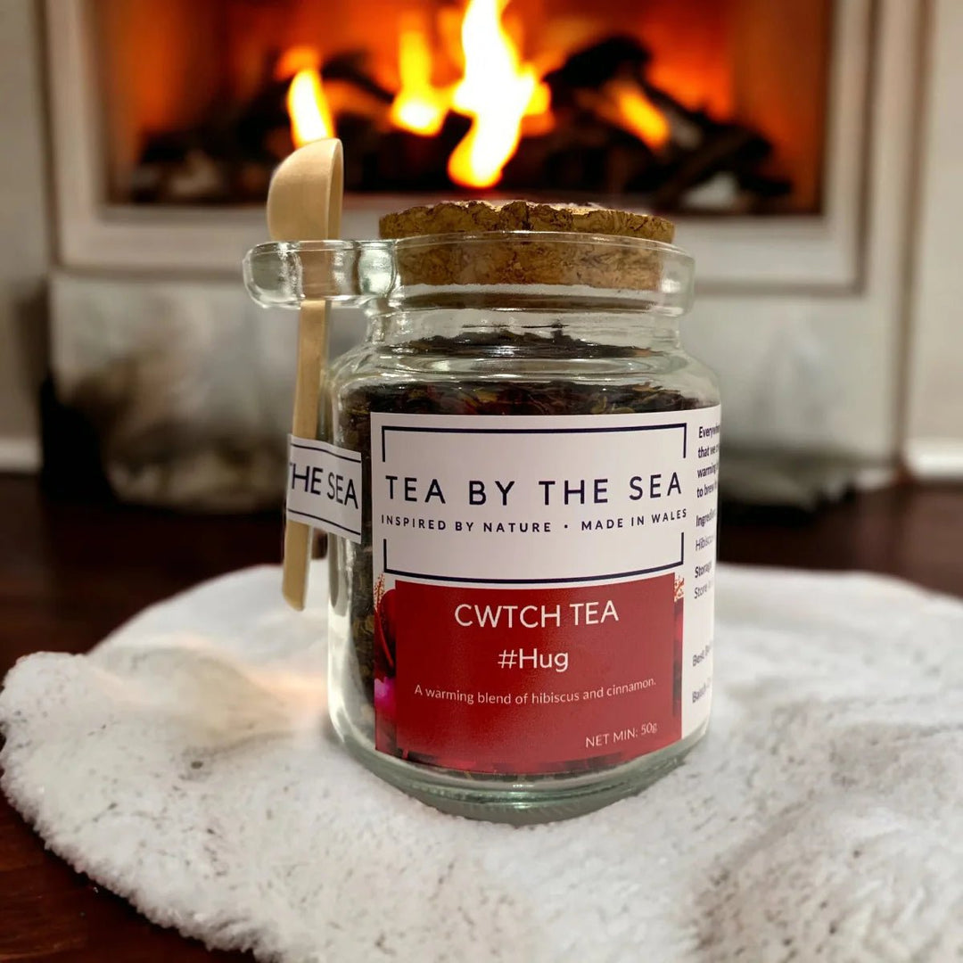 Tea by the Sea Loose Tea Selection – Cwtch, Daily Calm, Breakfast, & Sleepy Blends - Secrets of Wales - Secrets of Wales - Tea By The Sea - Cwtch - 