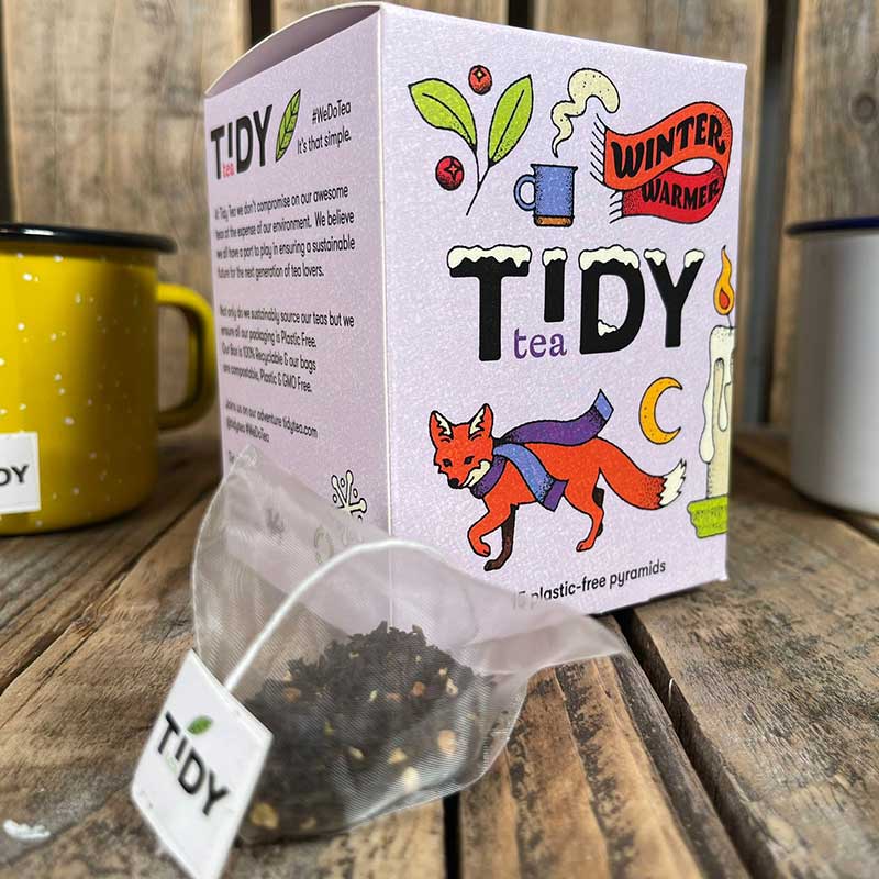 Tidy Tea Winter Warmer – Spiced Black Tea Blend - Secrets of Wales - A Welsh Secret - Tidy Tea - 