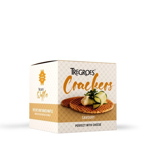 Tregroes Crackers Selection – Rustic, Savoury, & Mature Cheddar - Secrets of Wales - Secrets of Wales - Tregroes - Savoury - 