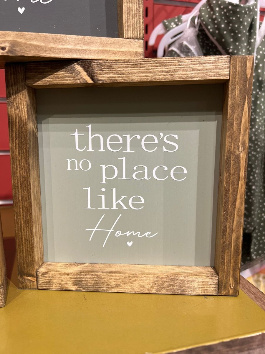 TyTwt Signs - No Place Like Home - Sage - A Welsh Secret - TyTwt - Ty Twt - 