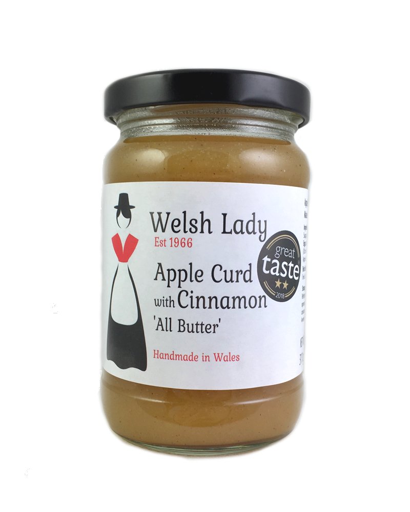 Welsh Lady Apple & Cinnamon Curd - Secrets of Wales - A Welsh Secret - Welsh Lady - 