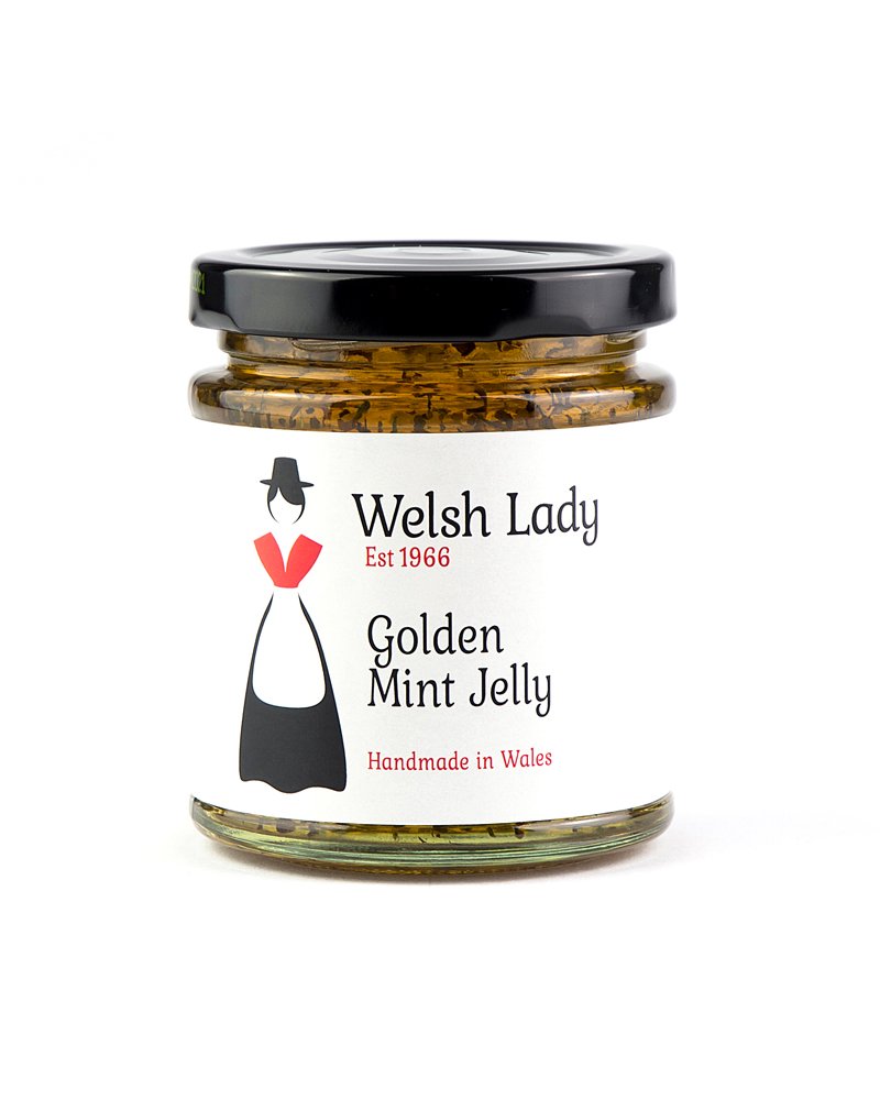 Welsh Lady Golden Mint Jelly - Secrets of Wales - A Welsh Secret - Welsh Lady - 