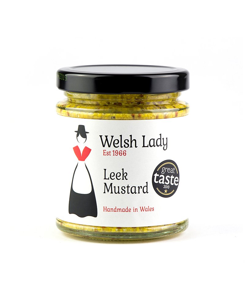 Welsh Lady Leek Mustard - Secrets of Wales - A Welsh Secret - Welsh Lady - 