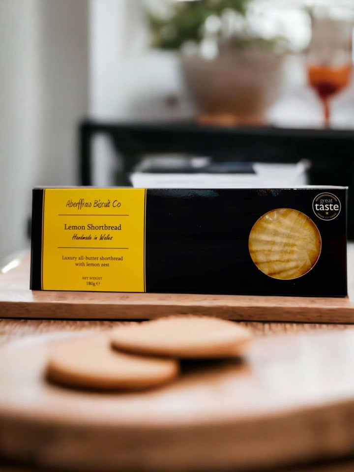 Aberffraw Biscuit - A Welsh Secret - Aberffraw Biscuit Co - Biscuits - Lemon Shortbread -