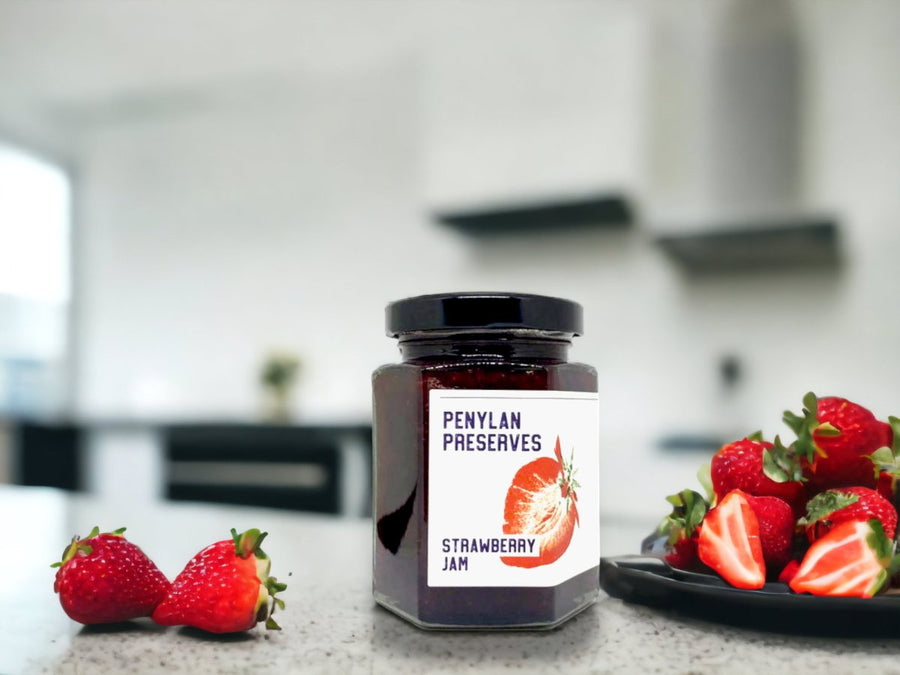 Penylan Preserves - Strawberry Jam Large - A Welsh Secret - Penylan Preserves - Preserve - -