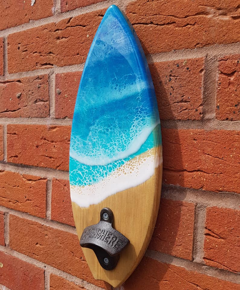 Surfboard Opener - A Welsh Secret - Wardy's Waves - Wardies misc - -